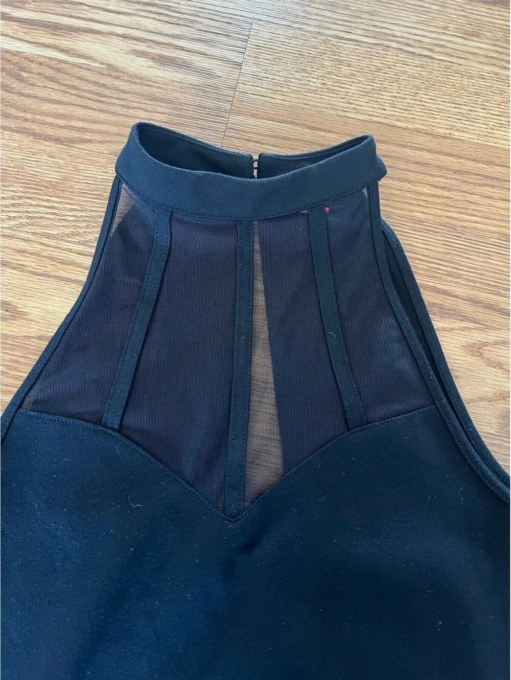 Fashion Nova and GUESS black bodysuits (size small)